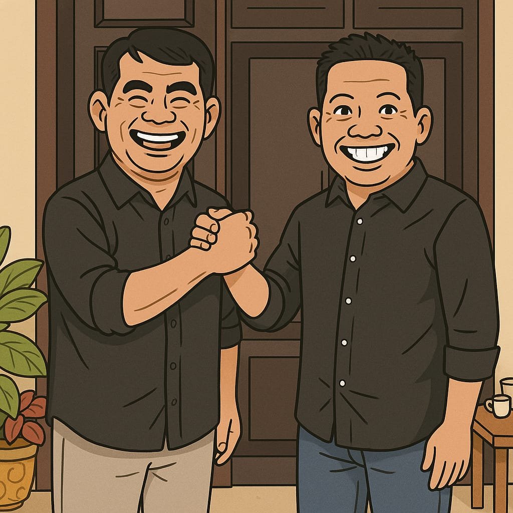 Shalahuddin Gandeng Felix Sonadie Jelang PSU Pilkada Barito Utara