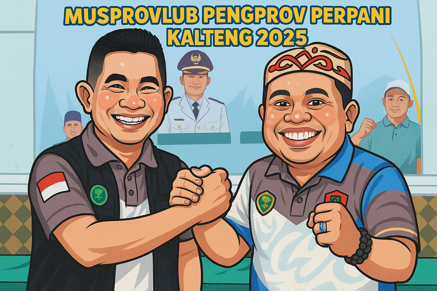 Agustan Saining Pimpin Perpani Kalteng, Bidik Prestasi Baru