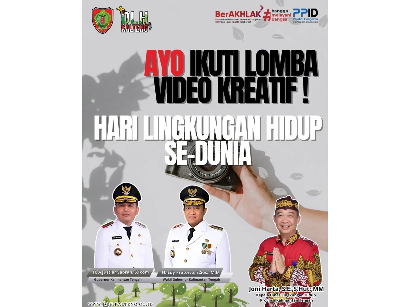 DLH Kalteng Ajak Masyarakat Ikut Lomba Video Pendek Sambut Hari Lingkungan Hidup 2025