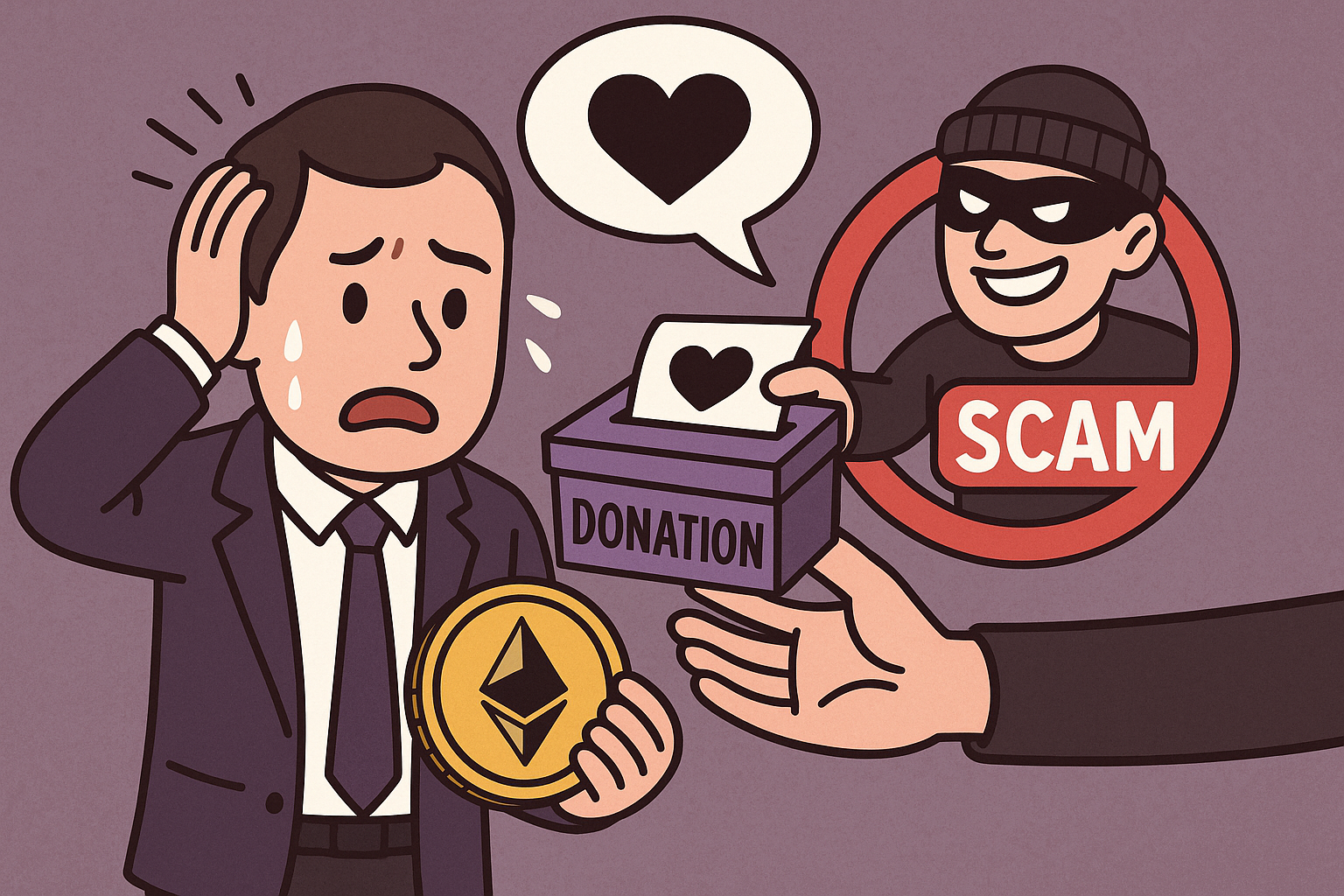 Bos MoonPay Tertipu Donasi Palsu, Ethereum Senilai Rp 4 Miliar Melayang