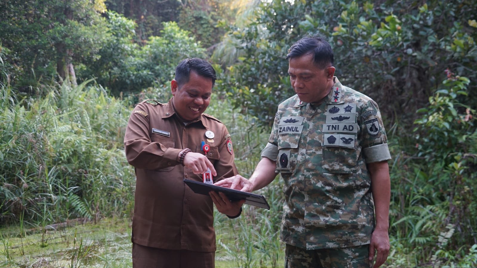 Kadishut Kalteng Dampingi Pangdam Tinjau Lahan Rencana Pembangunan Markas dan Perumahan Kodam XXII/Tambun Bungai