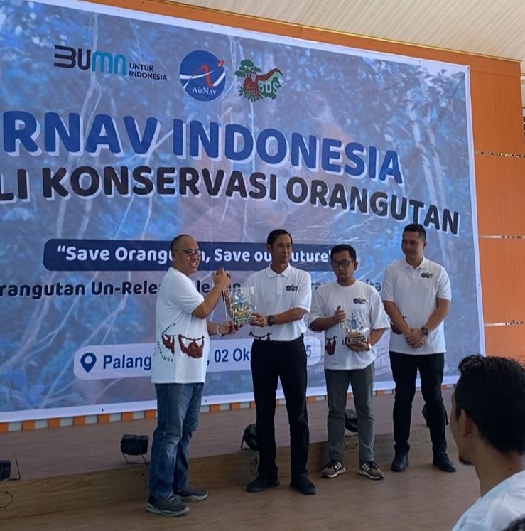 Airnav Indonesia Dukung Konservasi Orang Utan, Dishut Kalteng Apresiasi Inisiatif Sosial Lingkungan