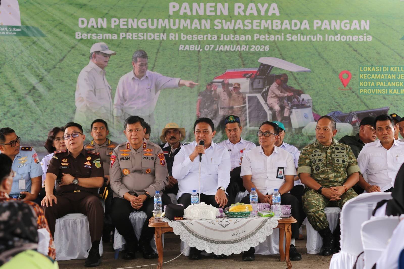 Presiden Prabowo Umumkan Swasembada Pangan, Pemprov Kalteng Tegaskan Komitmen Dukung Program Nasional