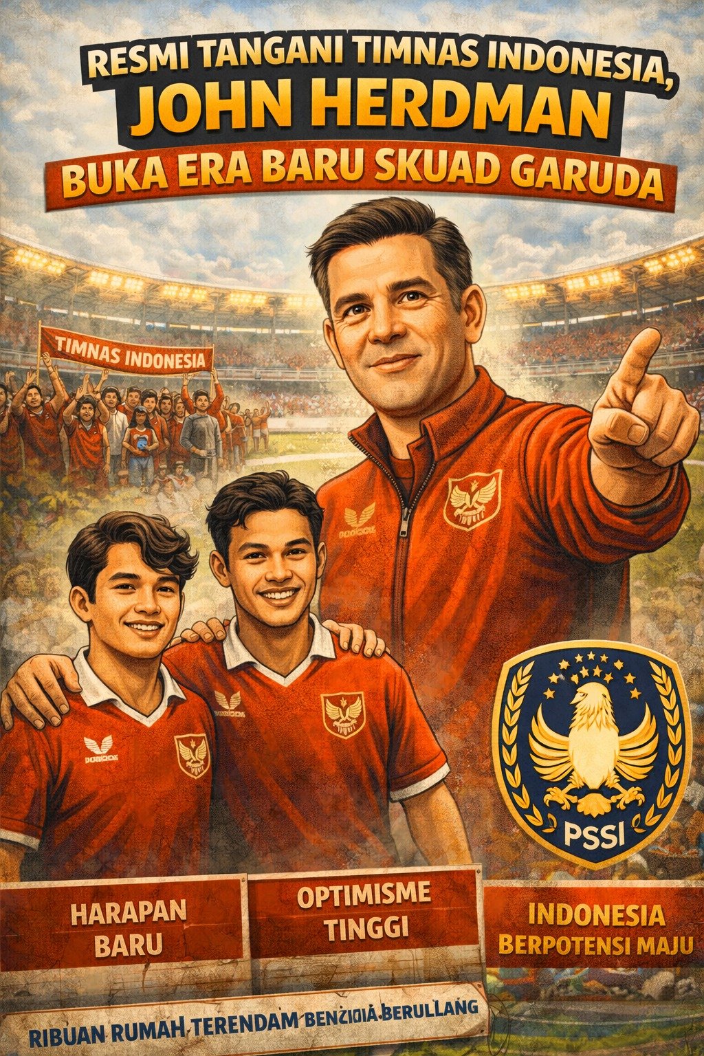 Resmi Tangani Timnas Indonesia, John Herdman Buka Era Baru Skuad Garuda