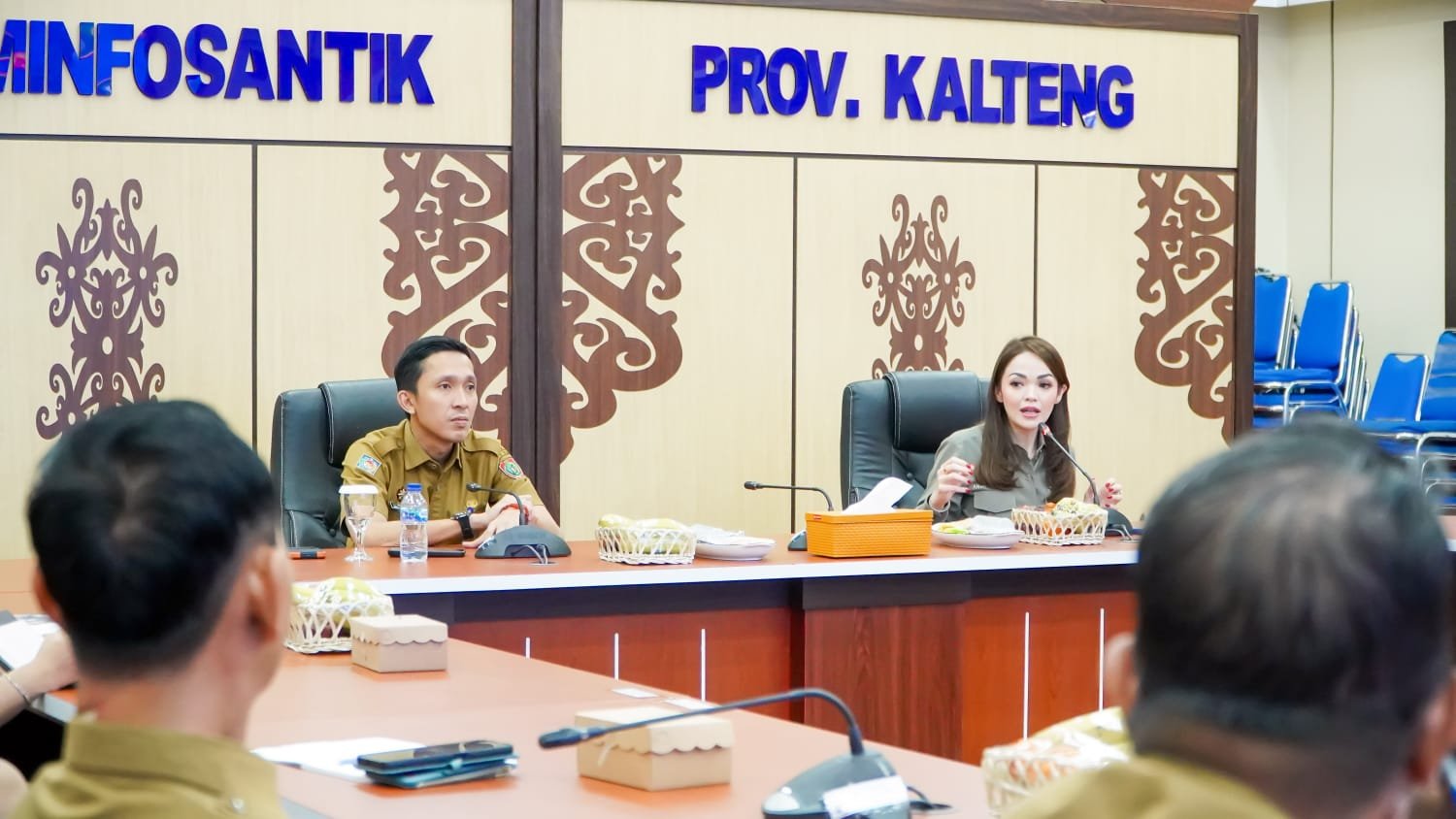 Perkuat Sinergi Pusat–Daerah, Diskominfosantik Kalteng Terima Kunjungan Reses DPR RI Andina Theresia Narang